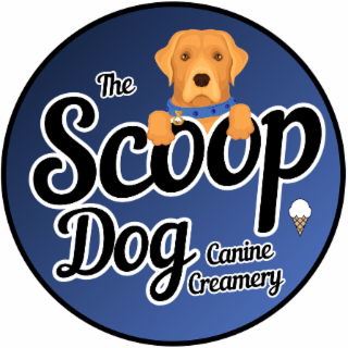 THE SCOOP DOG CANINE CREAMERY logo