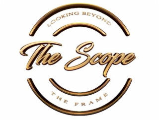 THE SCOPE LOOKING BEYOND THE FRAME logo