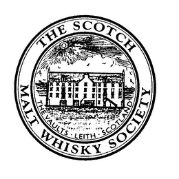 THE SCOTCH MALT WHISKY SOCIETY THE VAULT LEITH SCOTLAND logo