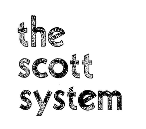 THE SCOTT SYSTEM logo