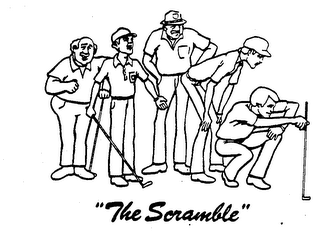 "THE SCRAMBLE" logo