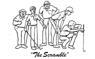 "THE SCRAMBLE" logo