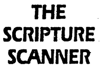 THE SCRIPTURE SCANNER logo