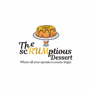 THE SCRUMPTIOUS DESSERT WHERE ALL YOUR SPECIAL OCCASIONS BEGIN logo