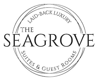 THE SEAGROVE LAID-BACK LUXURY SUITES & GUEST ROOMS logo