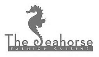 THE SEAHORSE FASHION CUISINE logo