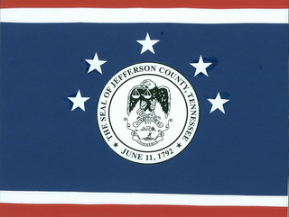 THE SEAL OF JEFFERSON COUNTY, TENNESSEE JUNE 11, 1792 AGRICULTURE COMMERCE XVI logo