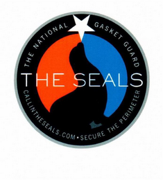 THE SEALS THE NATIONAL GASKET GUARD CALLINTHESEALS.COM SECURE THE PERIMETER logo