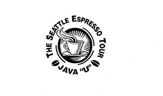 THE SEATTLE ESPRESSO TOUR JAVA "U" logo