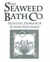 THE SEAWEED BATH CO FIGHTING PSORIASIS AND ECZEMA NATURALLY logo