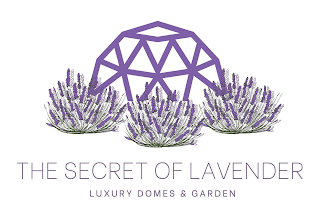 THE SECRET OF LAVENDER LUXURY DOMES & GARDEN logo