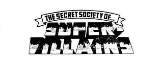 THE SECRET SOCIETY OF SUPER-VILLAINS logo