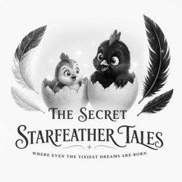 THE SECRET STARFEATHER TALES WHERE EVEN THE TINIEST DREAMS ARE BORN logo