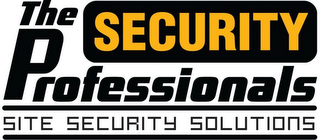 THE SECURITY PROFESSIONALS SITE SECURITY SOLUTIONS logo