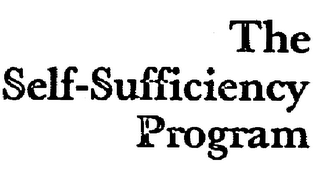 THE SELF-SUFFICIENCY PROGRAM logo