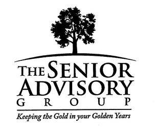 THE SENIOR ADVISORY GROUP KEEPING THE GOLD IN YOUR GOLDEN YEARS logo