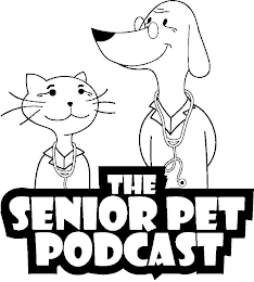 THE SENIOR PET PODCAST logo