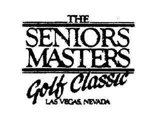 THE SENIORS MASTERS GOLF CLASSIC LAS VEGAS, NEVADA logo
