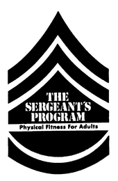 THE SERGEANT'S PROGRAM PHYSICAL FITNESS FOR ADULTS logo