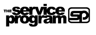 THE SERVICE PROGRAM SP logo