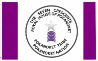 THE SEVEN CRESCENTS ROYAL HOUSE OF POKANOKET POKANOKET TRIBE POKANOKET NATION logo