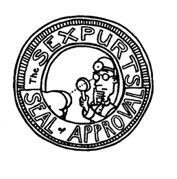 THE SEXPURTS SEAL OF APPROVAL logo