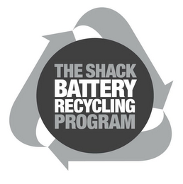 THE SHACK BATTERY RECYCLING PROGRAM logo