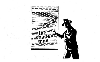 THE SHADE MAN logo
