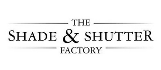 THE SHADE & SHUTTER FACTORY logo