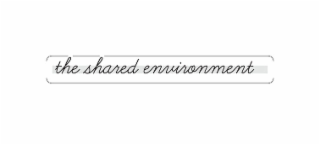 THE SHARED ENVIRONMENT logo