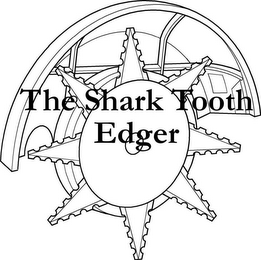 THE SHARK TOOTH EDGER logo