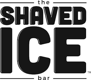 THE SHAVED ICE BAR logo