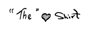 "THE" SHIRT logo