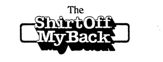 THE SHIRT OFF MY BACK logo