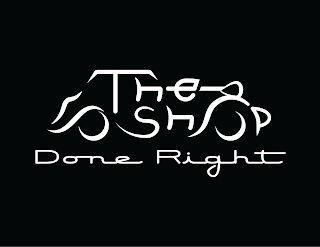 THE SHOP DONE RIGHT logo