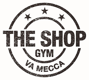 THE SHOP GYM VA MECCA logo
