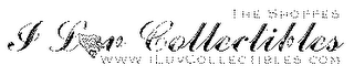 THE SHOPPES I LUV COLLECTIBLES WWW.ILUVCOLLECTIBLES.COM logo