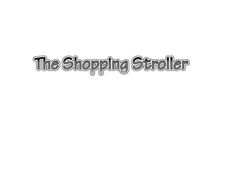 THE SHOPPING STROLLER logo