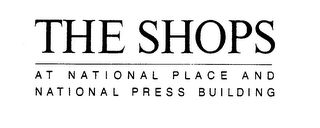 THE SHOPS AT NATIONAL PLACE AND NATIONAL PRESS BUILDING logo