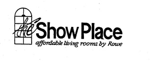 THE SHOW PLACE AFFORDABLE LIVING ROOMS BY ROWE logo