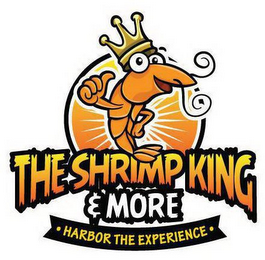 THE SHRIMP KING AND MORE HARBOR THE EXPERIENCE logo