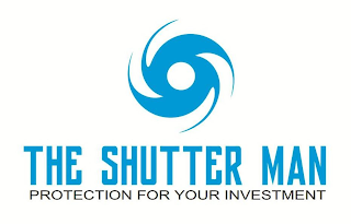 THE SHUTTER MAN PROTECTION FOR YOUR INVESTMENT logo