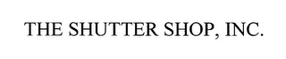THE SHUTTER SHOP, INC. logo