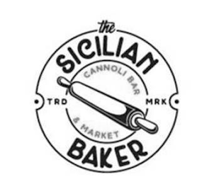 THE SICILIAN BAKER CANNOLI BAR & MARKET TRD MRK logo
