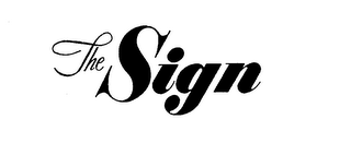 THE SIGN logo