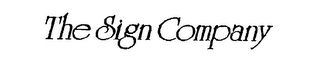 THE SIGN COMPANY logo