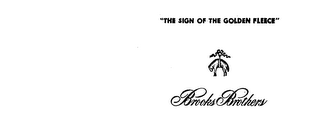 THE SIGN OF THE GOLDEN FLEECE BROOKS BROTHERS logo