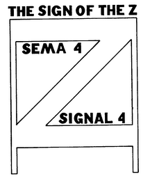 THE SIGN OF THE Z SEMA 4 SIGNAL 4 logo
