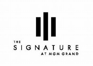 THE SIGNATURE AT MGM GRAND logo