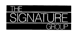 THE SIGNATURE GROUP logo
